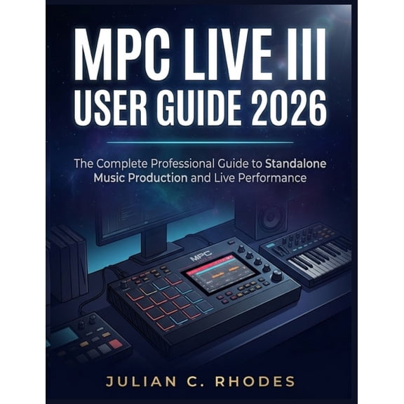 MPC Live III User Guide 2026: The Complete Professional Guide to Standalone Music Production and Live Performance, (Paperback)
