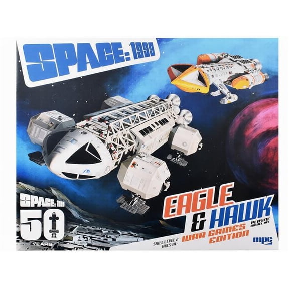 MPC MPC1033 1-72 Scale Space 1999 Eagle & Hawk War Games Edition Model Kit
