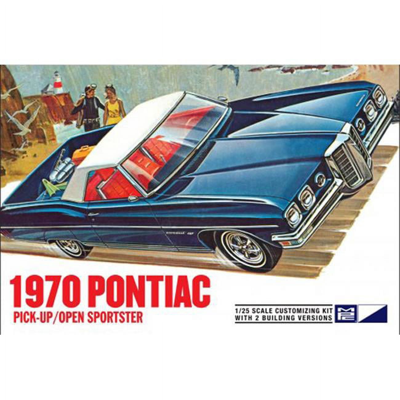 MPC MPC840 1970 Pontiac Bonneville Convertible Pickup Car Model Kits