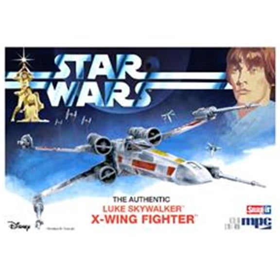 MPC MPC948 Star Wars A New Hope X Wing, White