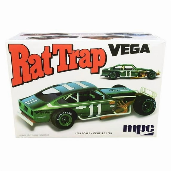 MPC Skill 2 Model Kit Chevrolet Vega Modified Rat Trap 1 by 25 Scale Model