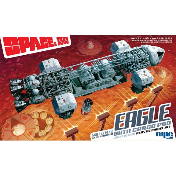 Space 1999: 22 Eagle w/Cargo Pod MPC Model Kit