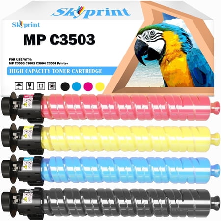 MPC3003 MPC3503 MPC3004 MPC3504 Toner Cartridge 841813 841814 841815 841816 Replacement for Ricoh MP C3503 C3003 C3004 C3504 Printer Toner
