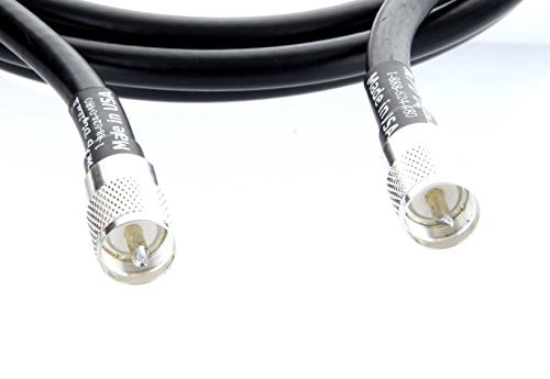 6' LMR600 Coax Cable With PL-259 Connectors - Antenna Jumper For CB, HAM, GPS, RF 9 thumbnail image