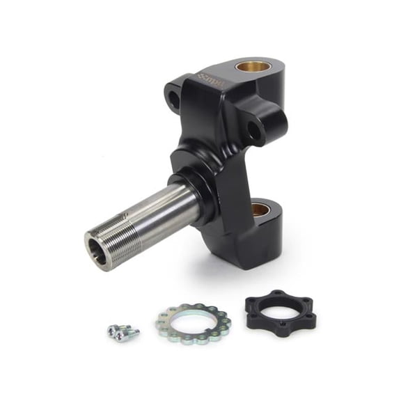 MPD Racing MPD14000 Spindle with Steel Snout 2 Ear, Black