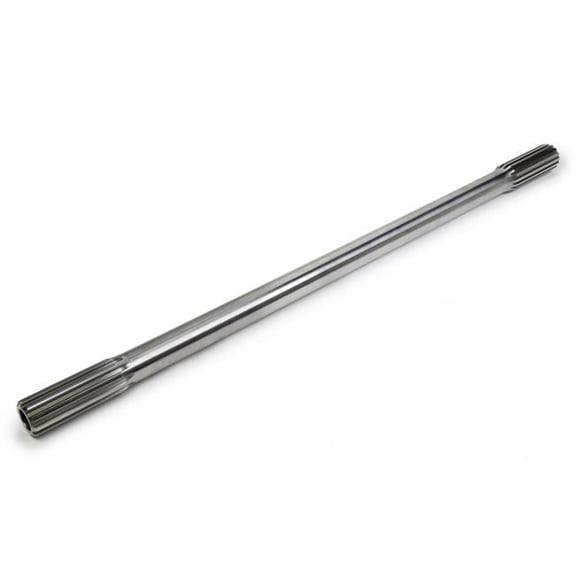 MPD Racing MPD65104 28 in. Long Hollow Steel Drive Shaft with 10-10 Spline Sprint Car, Natural