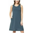 thumbnail image 1 of MPG Sport Ladies Sleeveless Dress, Blue, Large - NEW, 1 of 4