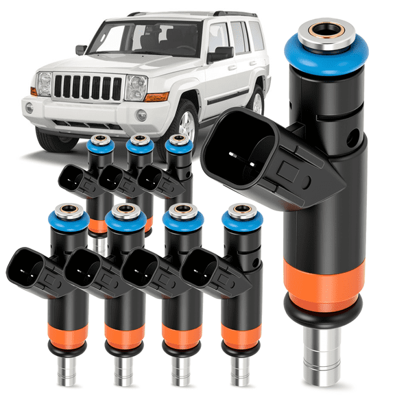 MPI Fuel Injector for Jeep Commander Limited Sport Overland 5.7L 2009-2010 05037479 FJ732 8pcs