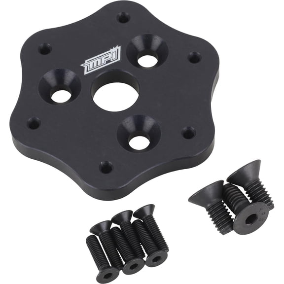 MPI MPI-A-3/6BLT Steering Wheel Adapter, 3 To 6 Hole, Aluminum