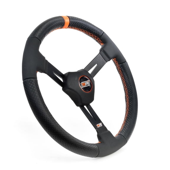 MPI MPI-DM3-15-XL Dirt Oval Track Aluminum Steering Wheel, 15 In.