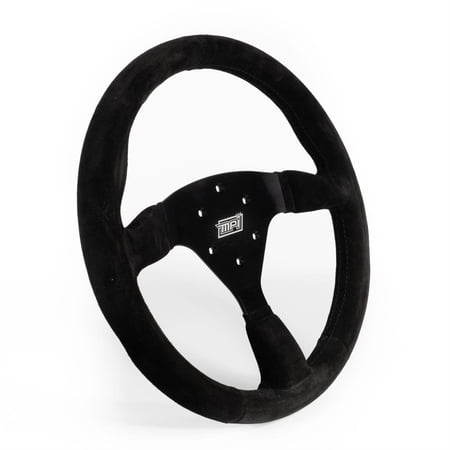 MPI MPI-F2-14-B F Model Off Road 14 In Steering Wheel, Suede, Blk
