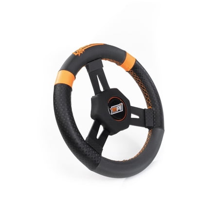 MPI MPI-KQR-11 Kart/ Quarter Midget Steering Wheel 10.75 Diameter High Tack Synt