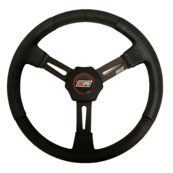 MPI USA MPIMPI-D3-15 15 in. Exteme Grip Flat Dirt Steering Wheel