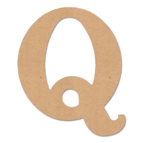 MPI Wood 8" Letter Classic Font Q
