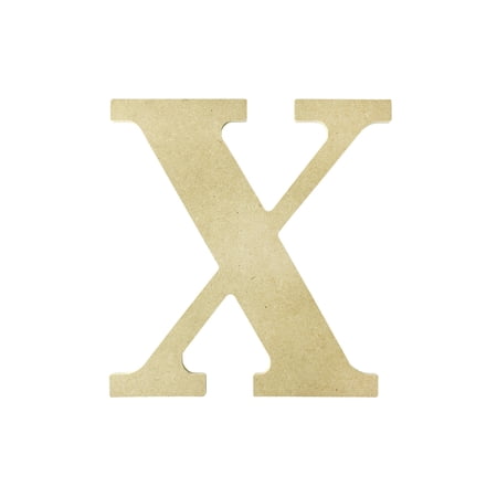 MPI Wood Letter 9.5" MDF X