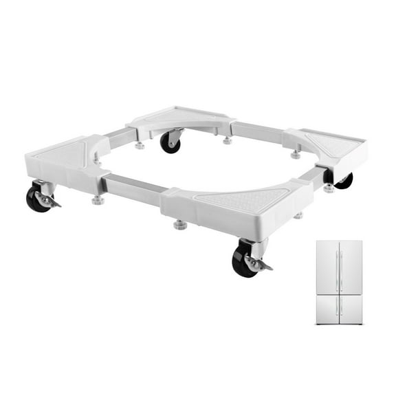 MPM Universal Dolly Cart, Appliance Movable Dolly Base Stand, Mobile Furniture Wheel Roller, For Washing Machine, Refrig