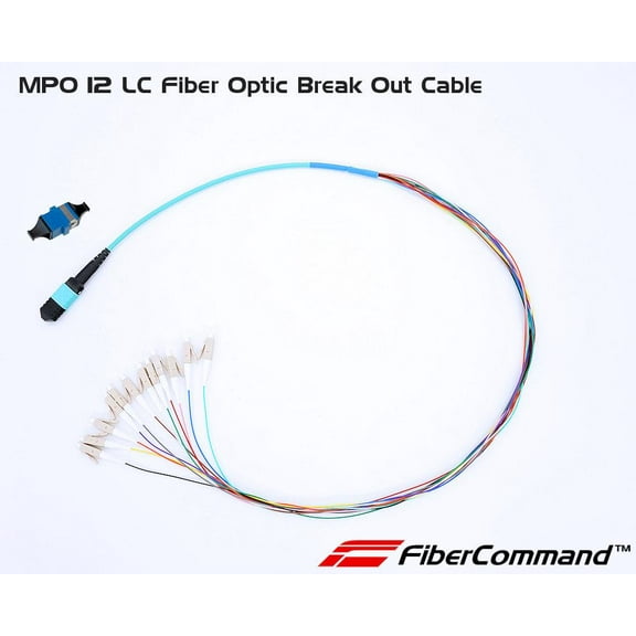 MPO-12LC Break Out PigTail Fiber Optic Adapter