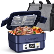 MPOW 20000mAh Cordless Heated Lunch Box, 5.5 Cup Battery Powered Food Warmer, Leakproof, Dishwasher Safe for Work and Travel