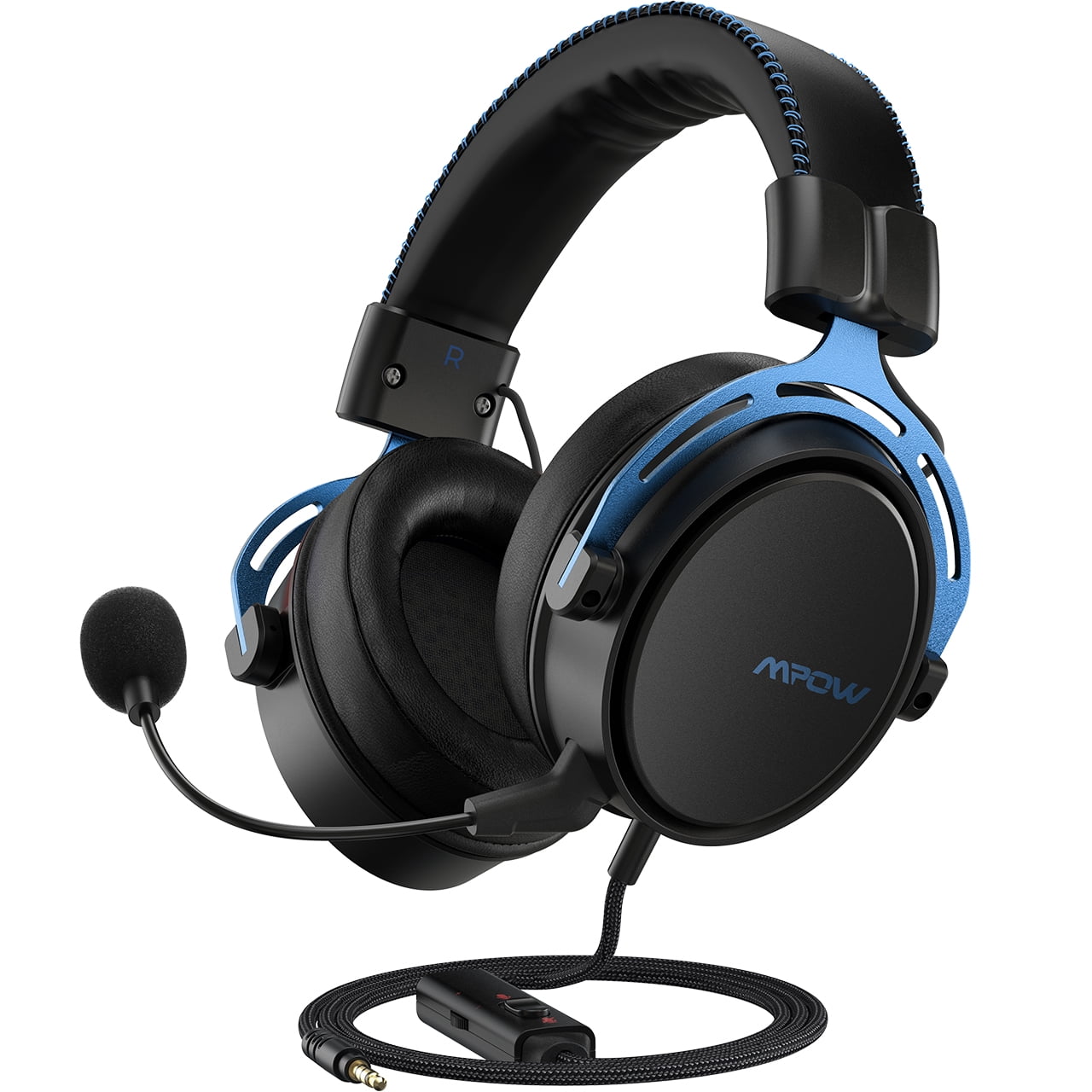 MPOW Gaming Headset with 360 Rotatable Noise Cancelling Mic