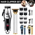 thumbnail image 1 of MPOW Men's 2-Piece Cordless Grooming Kit - Professional Hair Clipper/Carving Trimmer, USB Charge, LED Display, 8 Combs, Washable, Perfect Gift for Home/Barber Shop, 1 of 12