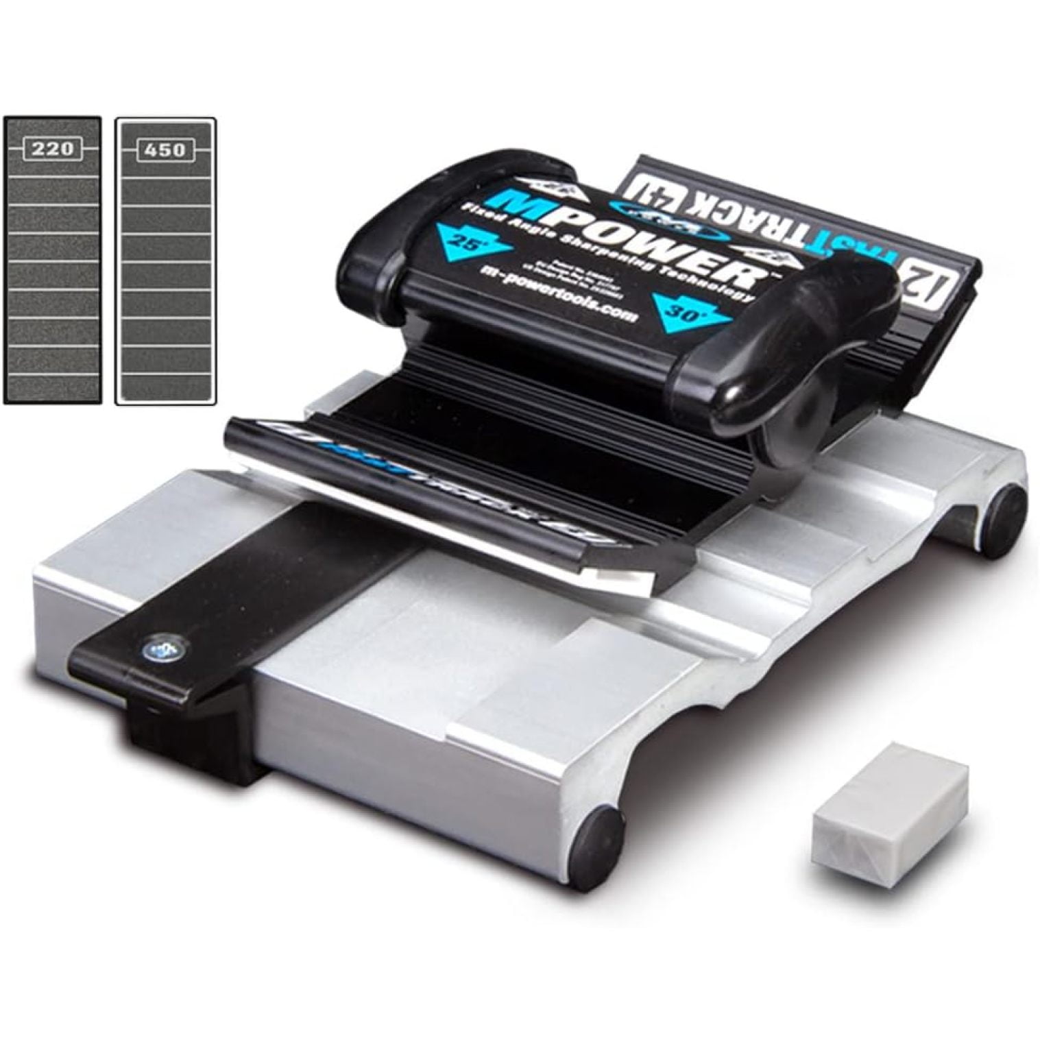 MPOWER Chisel Sharpening Jig with Fixed Honing Angles Sharpener Kit