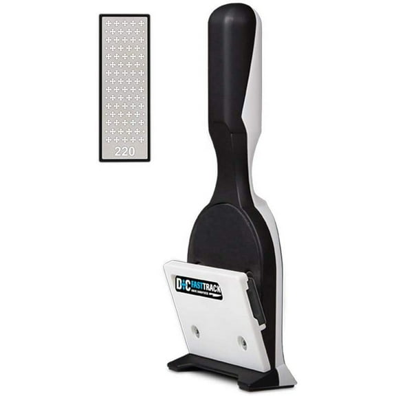 MPOWER FASTTRACK Kitchen Knife Sharpener - Inc. 220Grit Diamond Stone