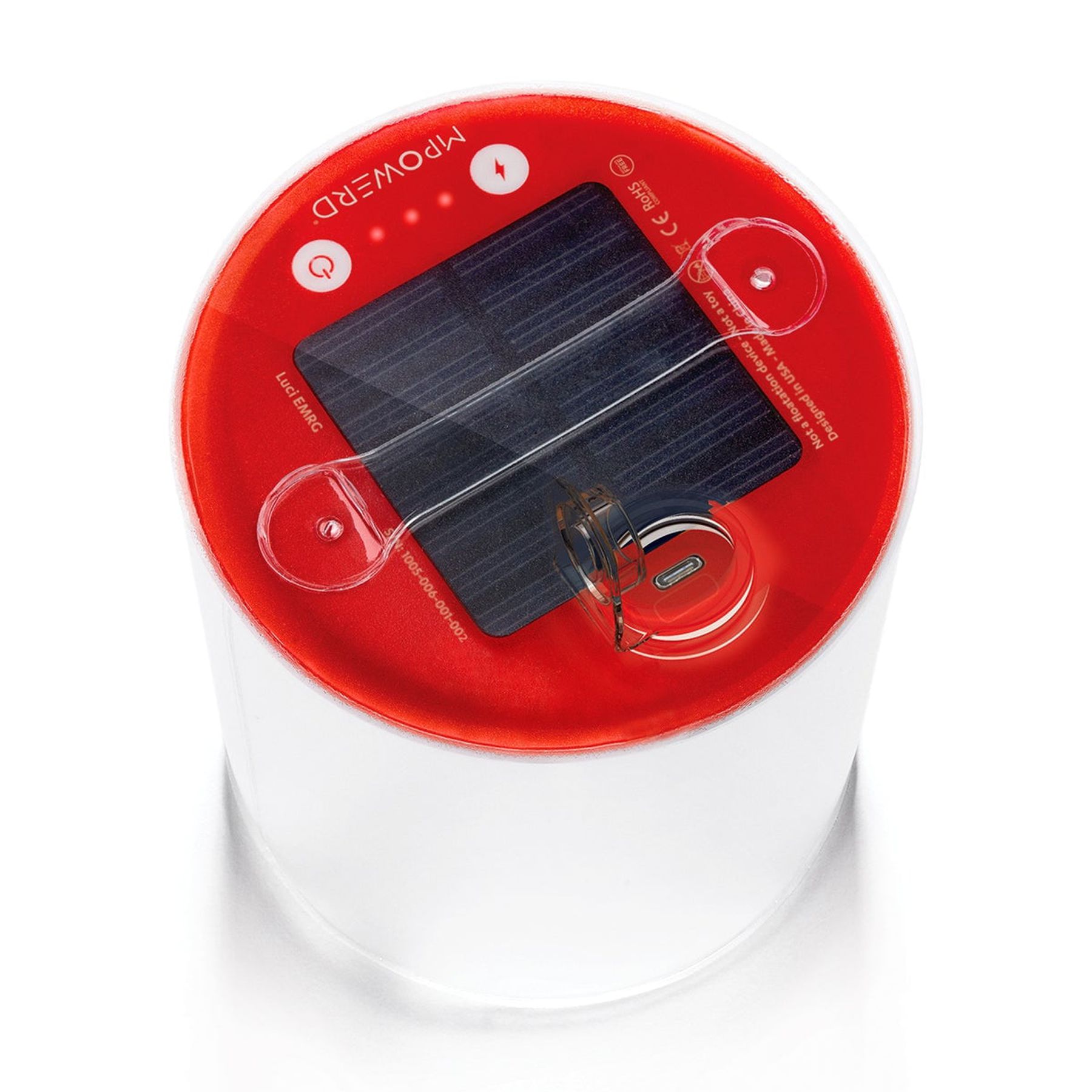MPOWERD Luci EMRG: Solar Inflatable Lantern | Rechargeable via Solar or USB-C
