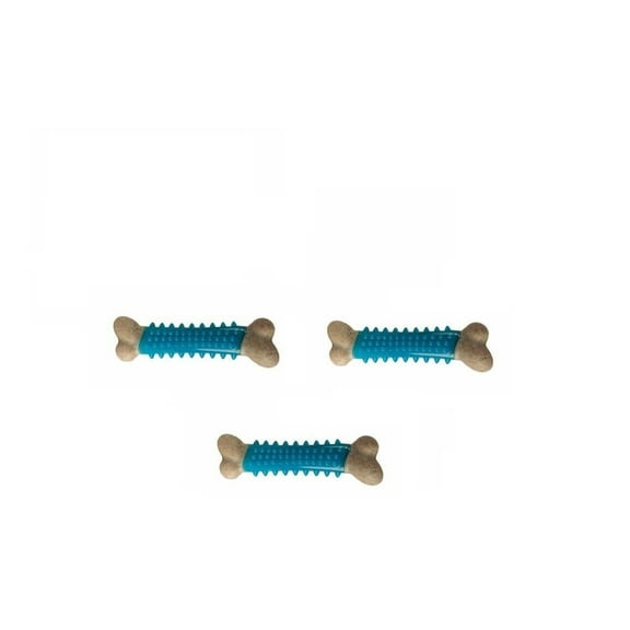 MPP Dog Durable Mint Flavor Medium Bone Dental Chew Toy Choose Quantity (3 Bones)