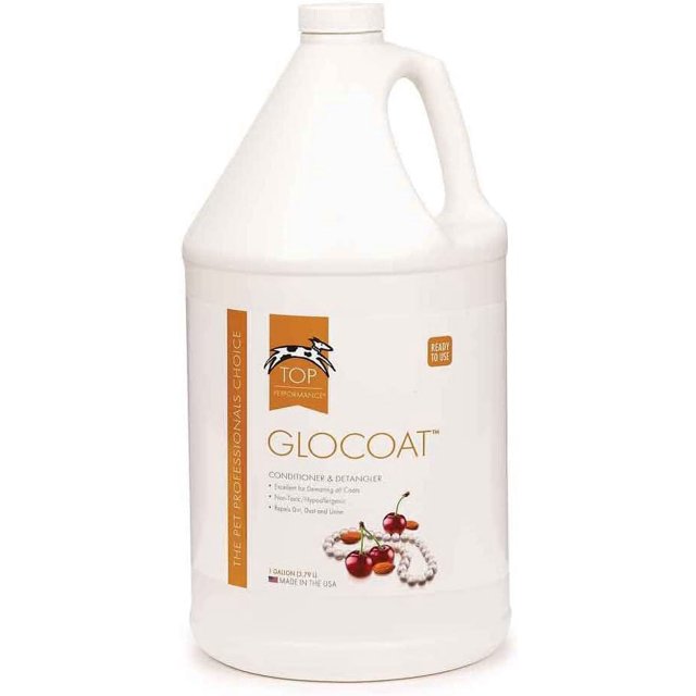 MPP Glo Coat Instant Dog Coat Conditioner Gallon Removes Mats and