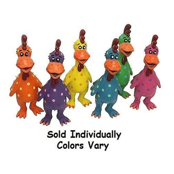 MPP Mini Globkens Squeaky Chicken Dog Toy, Yellow