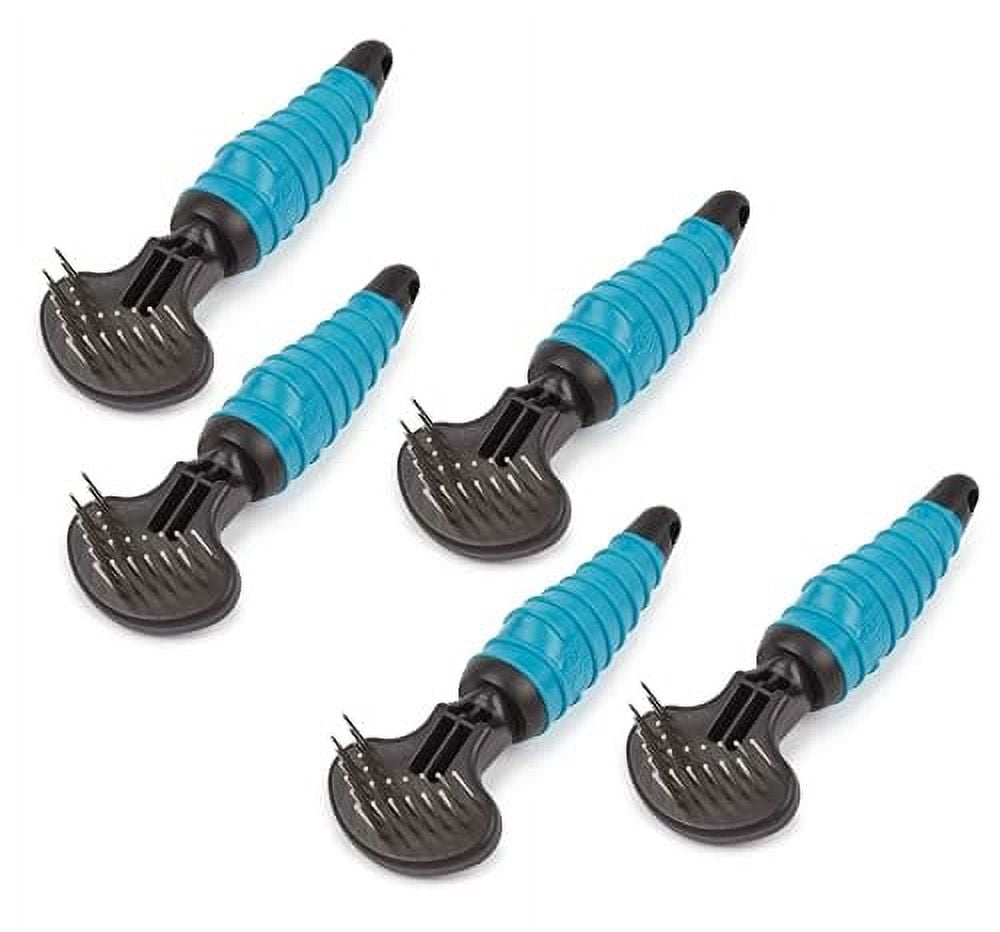 Resin Pin Rake MPP Precision Pin Rakes for Dogs Double Row Stainless Steel Teeth ...