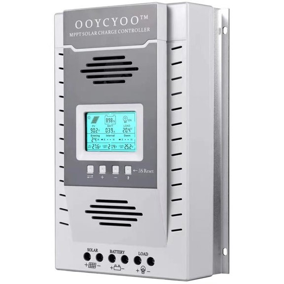 MPPT 100A Solar Charge Controller For 12V 24V DC Battery Regulator MAX 2600W U8