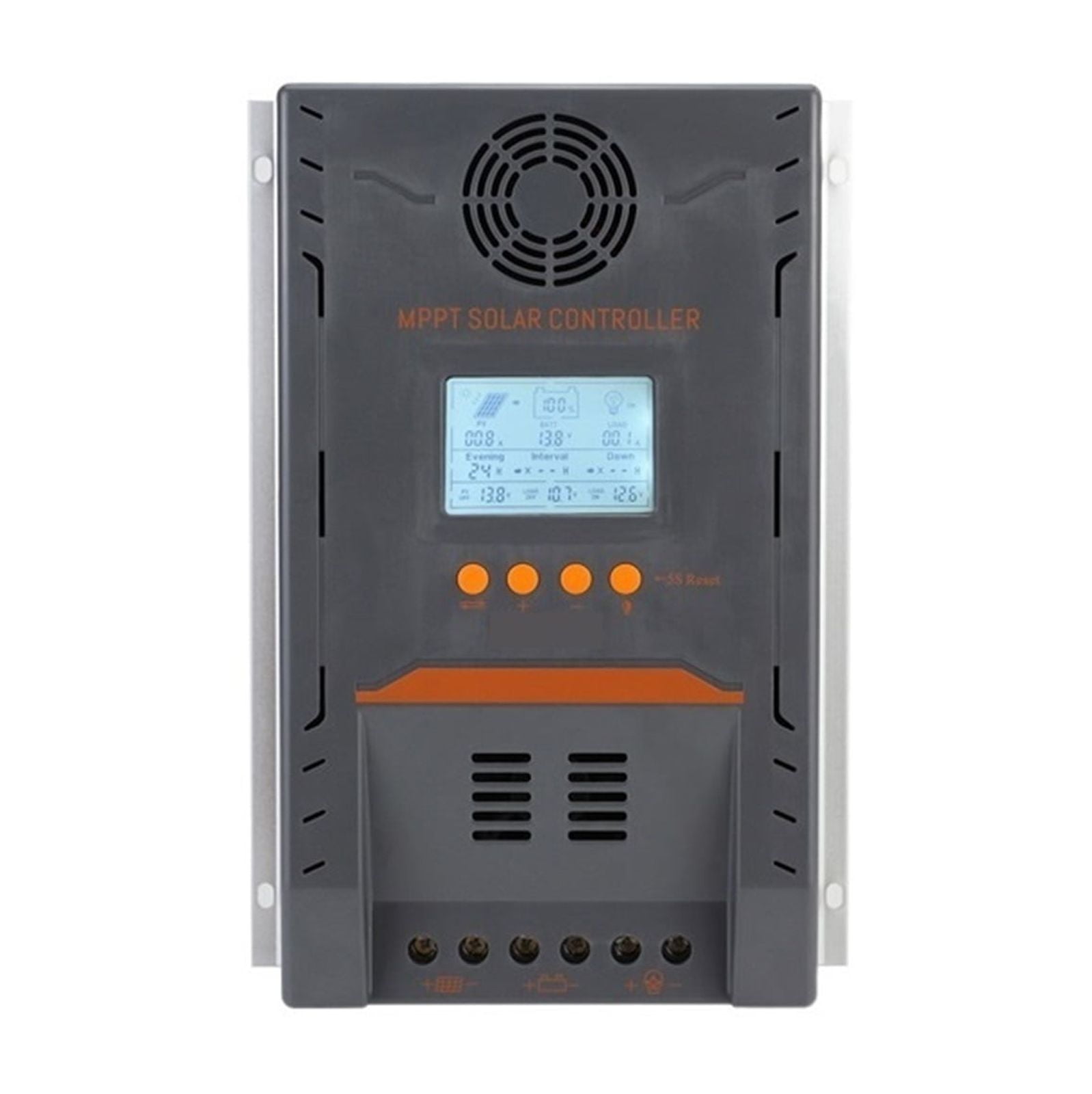 MPPT 100A Solar Charger Controller 12V 24V Auto Battery Charge Max 100V ...