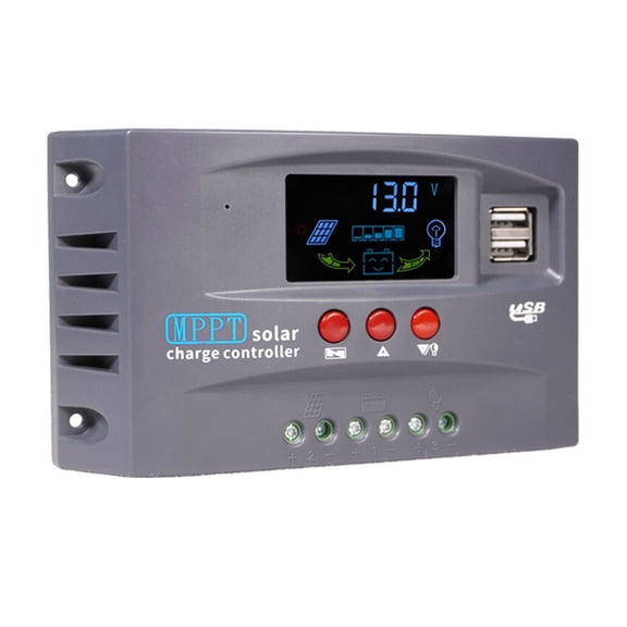 MPPT 10A 20A 30A Solar Charge Controller Solar Panel PV Photovoltaic Charging Regulator 50VDC For 12V 24V Lead Acid Battery ,Multiple Protection Functions