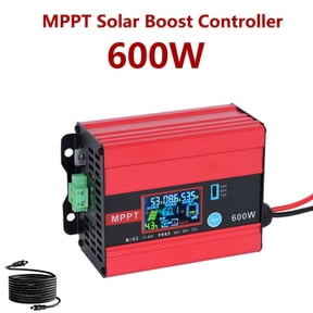 MPPT 600W Solar Boost Charge Controller for 48V/60V/72V Battery Charger Charge Digital Controller