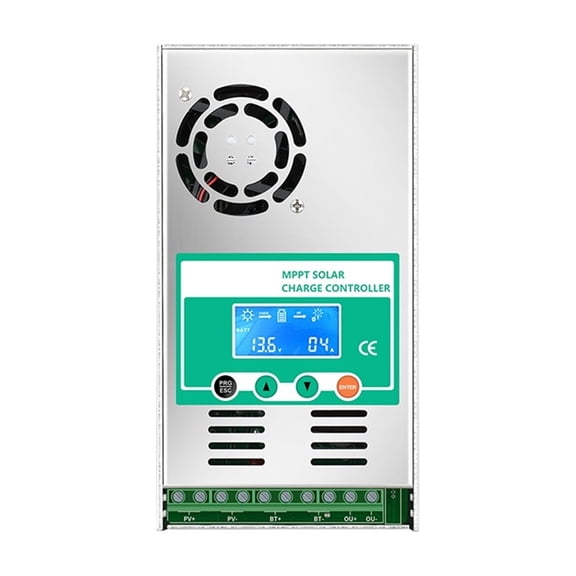 MPPT 60A Solar Charge Controller Solar Panel Regulator 12V 24V 36V 48V Auto Max PV 190VDC For Lead Acid Lithium Battery