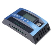 MPPT Auto Solar Controller 100A 80A 60A 50A 40A 30A Solar Controllers LCD USB Solar Panel