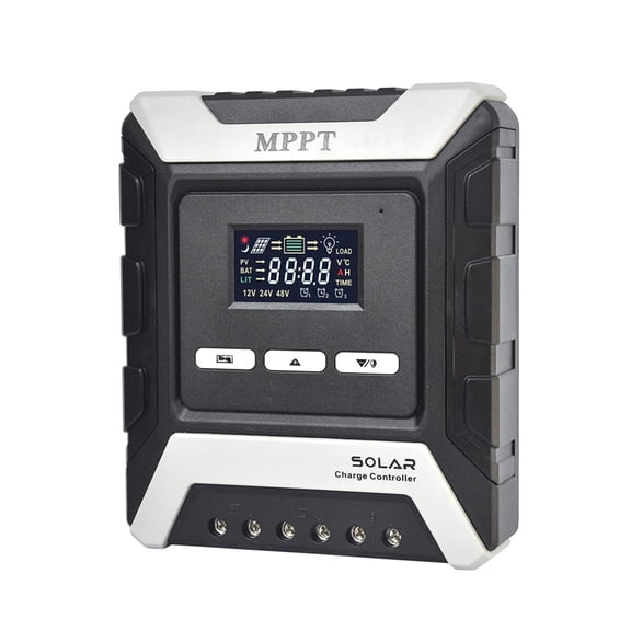 MPPT Solar Charge Controller 12V 24V 48V 20A 30A 40A 50A 60A Solar Panel Regulator ,Stable & Reliable - 20A_12V 24V 48V AUTO