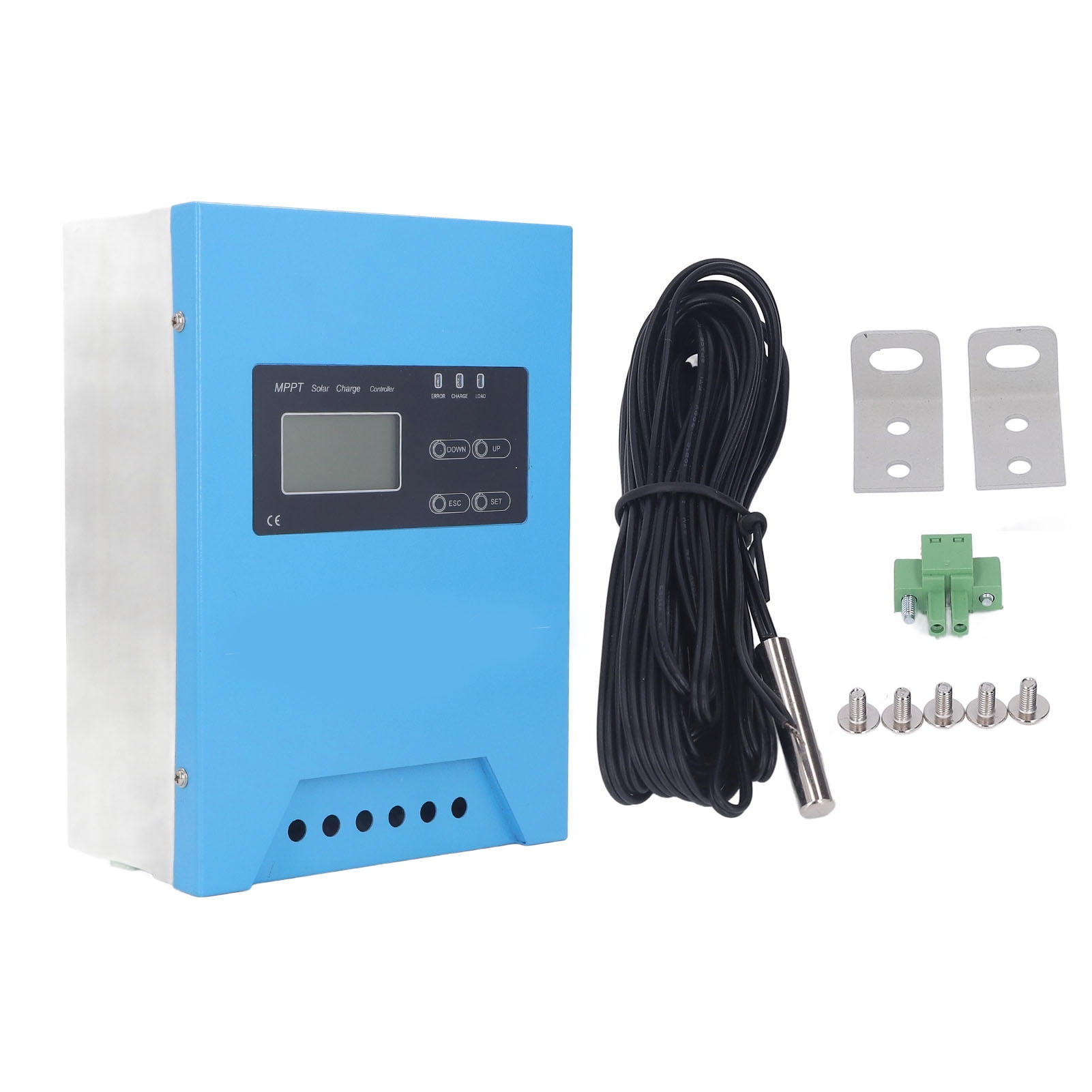 MPPT Solar Charge Controller 3 Voltage Identification 60A Aluminum