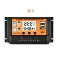thumbnail image 1 of MPPT Solar Charge Controller 30A 50A 100A Solar Controller Solar Panel Battery Regulator Dual USB 5V LCD Display ,Improvement of Charging Speed, 1 of 7