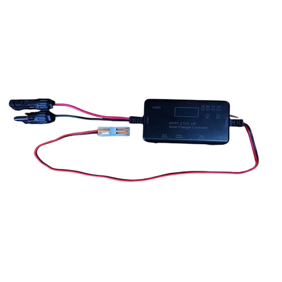 MPPT Solar Charge Controller 30V 20A 100W,Solar Panel Charge Controller with Type-C USB Output for ,LiFePO Battery