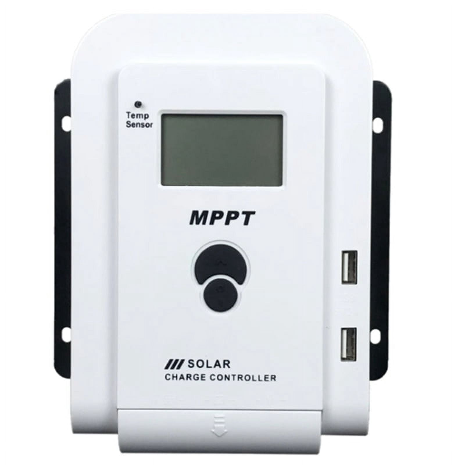 MPPT Solar Charge Controller 60A with LCD Display PV Regulator 12V 24V Auto Dual USB for Panel