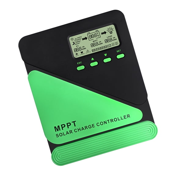 MPPT Solar Charging Controller 12V 24V Auto Recognition With LCD Display For Solar Panel Systems High Efficiency Up To 98%
