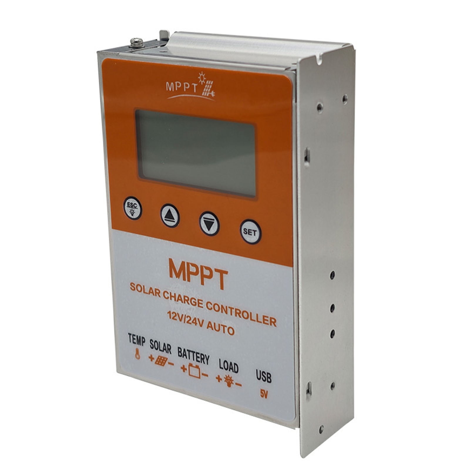 MPPT Solar Charging Controller With Backlights Display 10/20A Auto ...