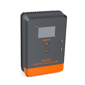 MPPT Solar Charr Controller 40A 30A 20A 12V 24V Solar Panel Regulator LCD Display Various Load Control Modes ,High-Efficiency - MPPT 20A_12V 24V AUTO