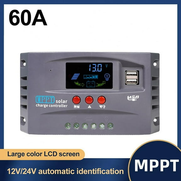 MPPT controller displays current 30A voltage regulator controller 12V24V