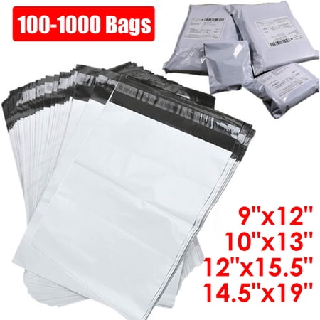 MPRT 10"x13" 100 Pack Plastic Poly Mailers Shipping Bag Envelopes Self Sealing Mailing Bags