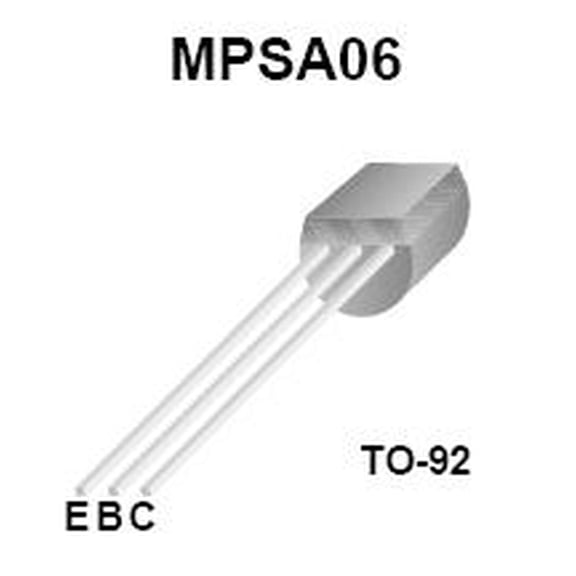 MPSA06 TRANSISTOR 20 pieces