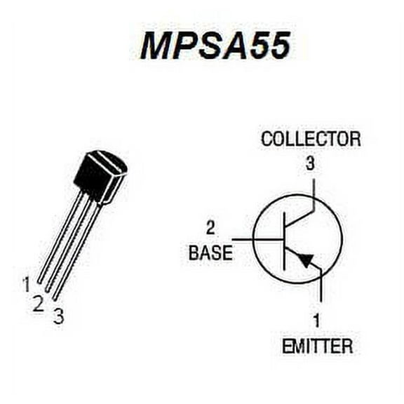 MPSA55 TRANSISTOR 20 pieces