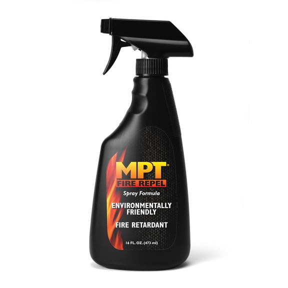 MPT Fire Repel - Spray Formula, Environmentally Friendly, Fire Retardant, 16 Fluid Ounces